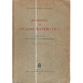 Elementi di analisi matematica. Volume secondo