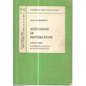 Istituzioni di matematiche. Volume primo