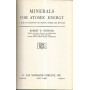 Minerals for atomic energy