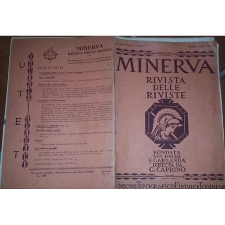 Minerva .Rivesta della Riveste