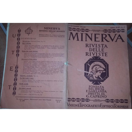 Minerva .Rivista delle riviste.