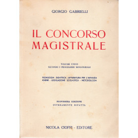 Il concorso Magistrale