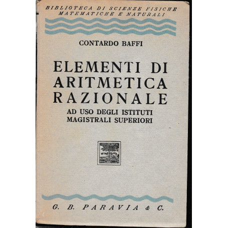 Elementi di aritmetica razionale