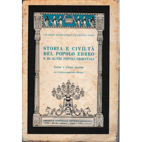 Storia e civiltà  del popolo ebreo e di altri popoli orientali