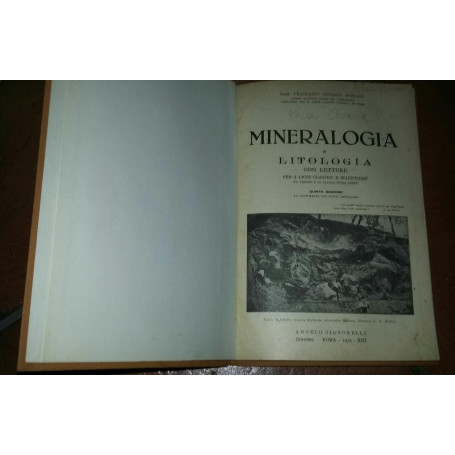 Mineralogia e litologia