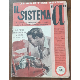 LA RIVISTA DEI PICCOLI INVENTORI IL SISTEMA A UNA PISTOLA PER VERNICIATURA A SPRUZZO