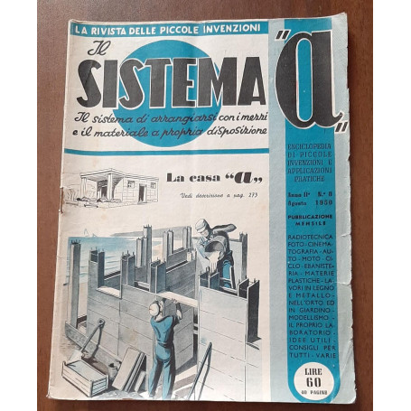 LA RIVISTA DEI PICCOLI INVENTORI IL SISTEMA A LA CASA