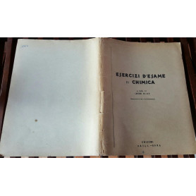 Esercizi d'esame di chimica