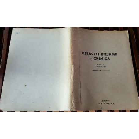 Esercizi d'esame di chimica
