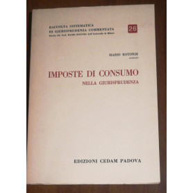 IMPOSTE DI CONSUMO NELLA GIURISPRUDENZA