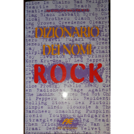 Dizionario dei nomi rock