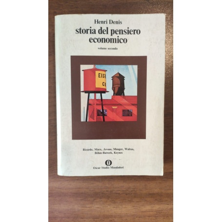 STORIA DEL PENSIERO ECONOMICO