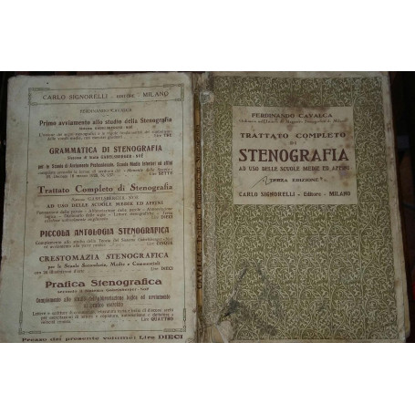 Trattato completo di Stenografia ad uso delle Scuole medie ed affini