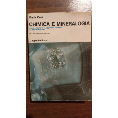 CHIMICA E MINERALOGIA