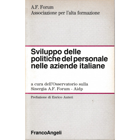 Sviluppo delle politiche del personale nelle aziende italiane
