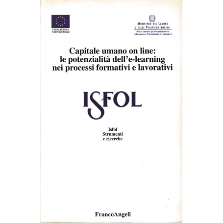 Capitale umano on line. Le potenzialità  dell'e-learning nei processi formativi e lavorativi
