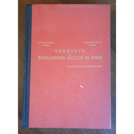 Commento al regolamento edilizio di Roma