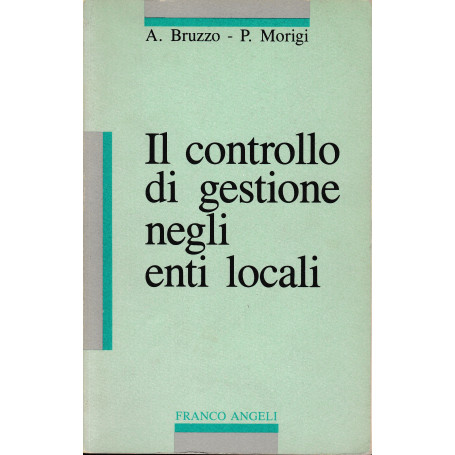 Il controllo di gestione degli enti locali