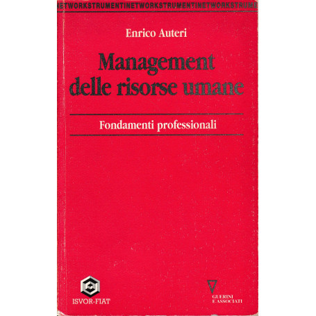 Management delle risorse umane. Fondamenti professionali