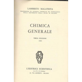 CHIMICA GENERALE