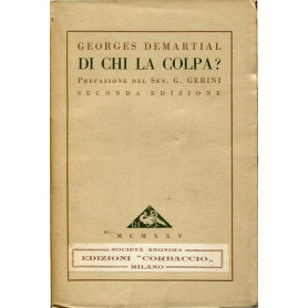 Di chi la colpa?