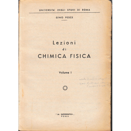 Lezioni di Chimica Fisica