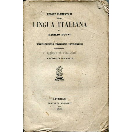 Regole elementari della Lingua Italiana