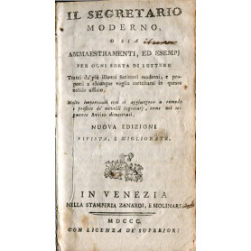 Il segretario moderno o sia ammaestramenti