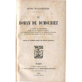 Le roman de Dumouriez