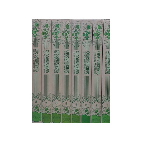 Enciclopedia pratica del giardinaggio. 8 volumi