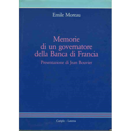 Memorie di un governatore della Banca di Francia
