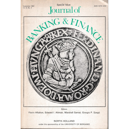 Journal of Banking & Finance. September 1982
