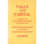 Value and Capital. An inquiry into some fundamental principles of economic theory