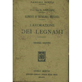 Lavorazioni dei legnami