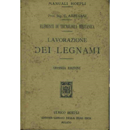 Lavorazioni dei legnami