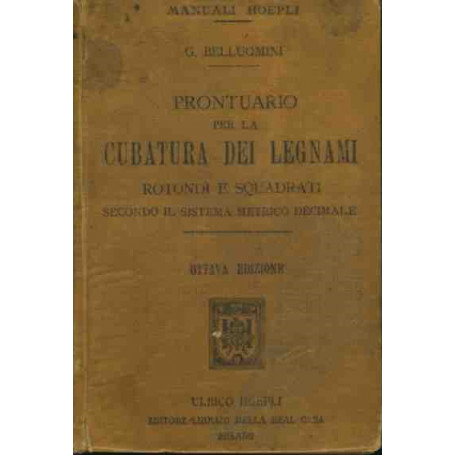 Prontuario per la cubatura dei legnami