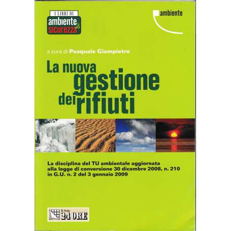 La nuova gestione dei rifiuti
