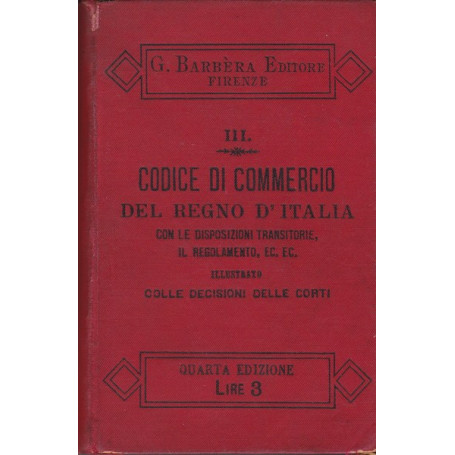 Codice di commercio del Regno d'Italia