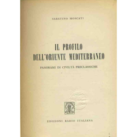 Il profilo dell'Oriente mediterraneo