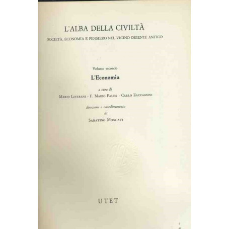 L'alba della civiltà . 3 volumi