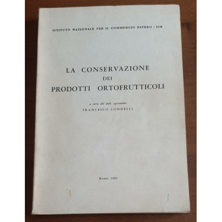 La conservazione dei prodotti ortofrutticoli