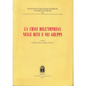 La crisi dell'impresa nelle reti e nei gruppi