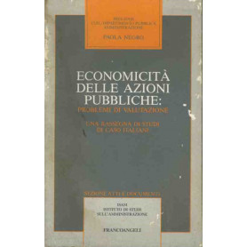 Economicità  delle azioni pubbliche