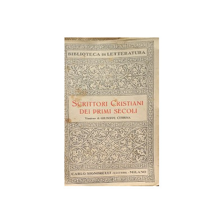 Scrittori cristiani dei primi secoli