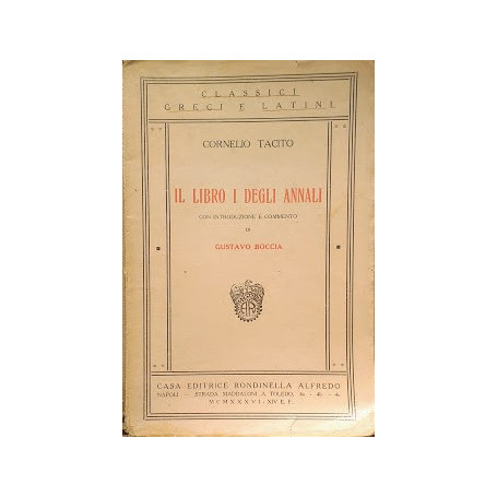 Il libro I degli Annali