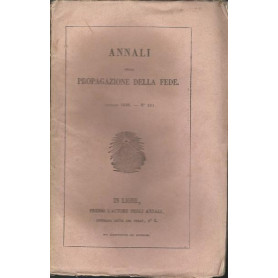 ANNALI DELLA PROPAGAZIONE DELLA FEDE 1846