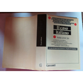 Il caso italiano  Italia anni '70